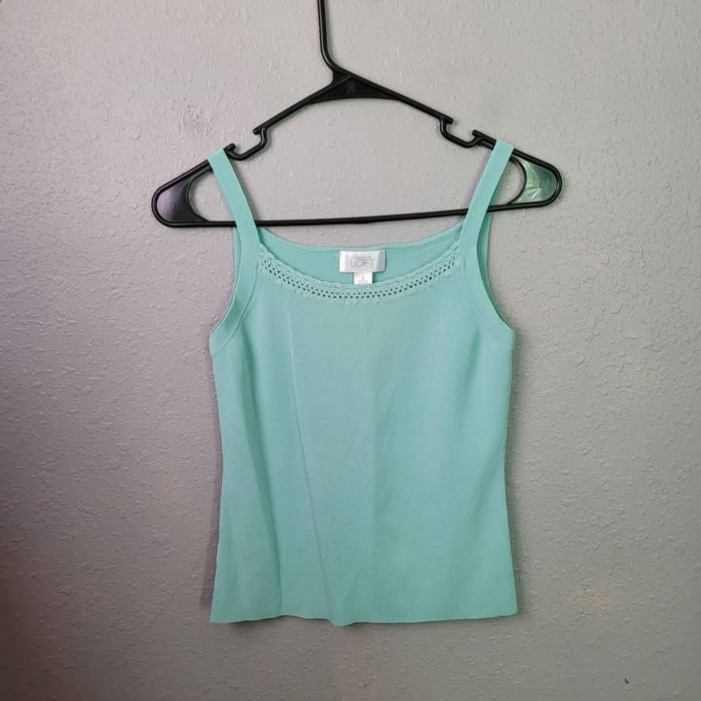 Ann Taylor LOFT Sleeveless Blouse Tank Top Women's Size Small